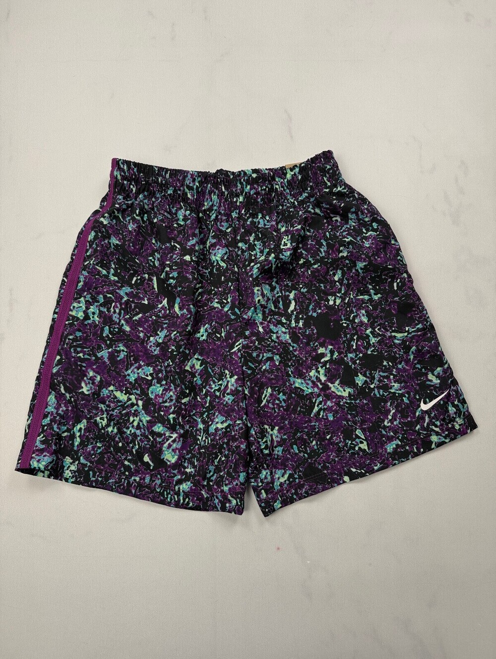 Nike Dri-Fit Athletic Shorts Purple Modern Sporty - Girls M NWT